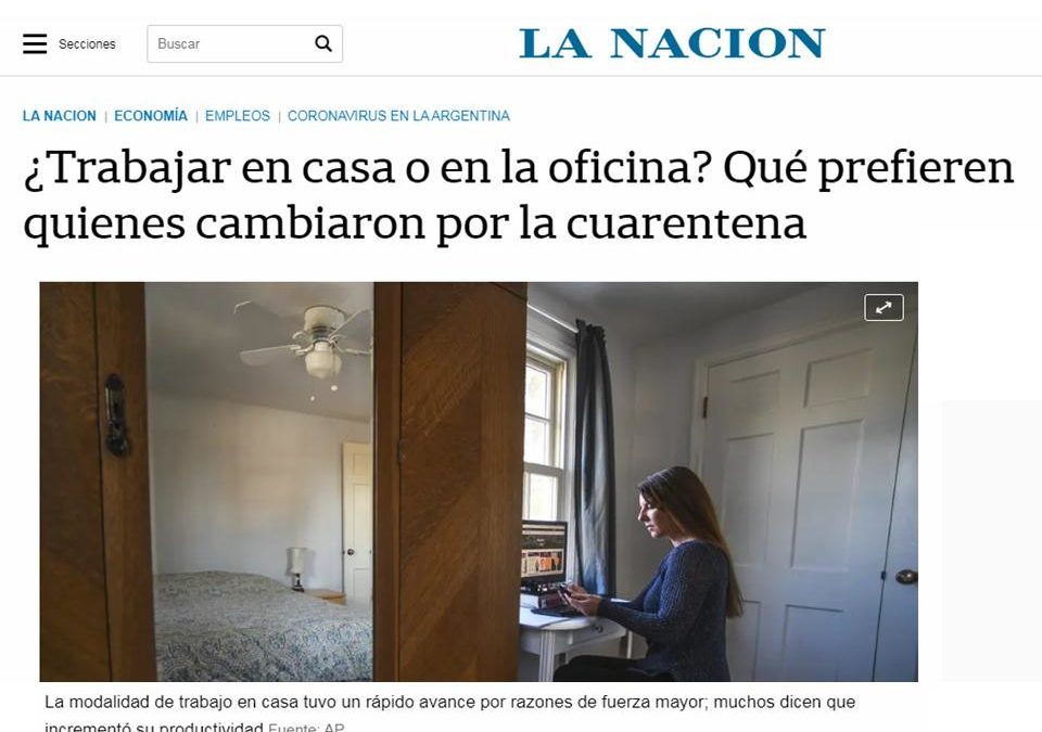 ¿Trabajar en casa o en la oficina? Qué prefieren quienes cambiaron por la cuarentena